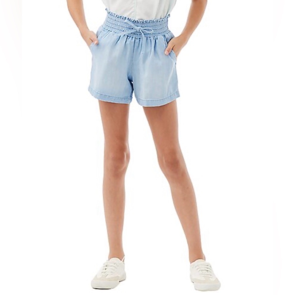 Bella Dahl NWT Sz 6 Girls Chambray Shorts